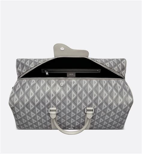 Dior Lingot 50 Bag Dior Gray CD Diamond Canvas 